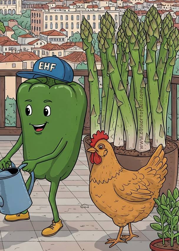 herramientas para coger espárragos