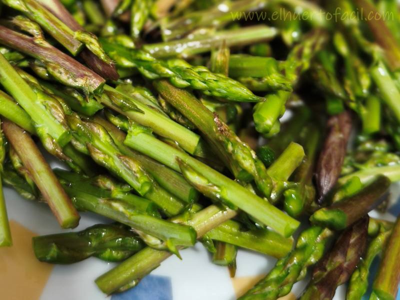 guía de espárragos
