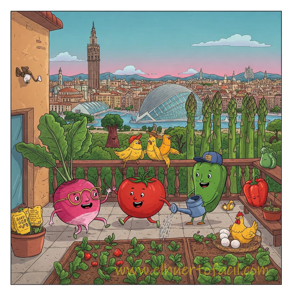 huertos urbanos Valencia