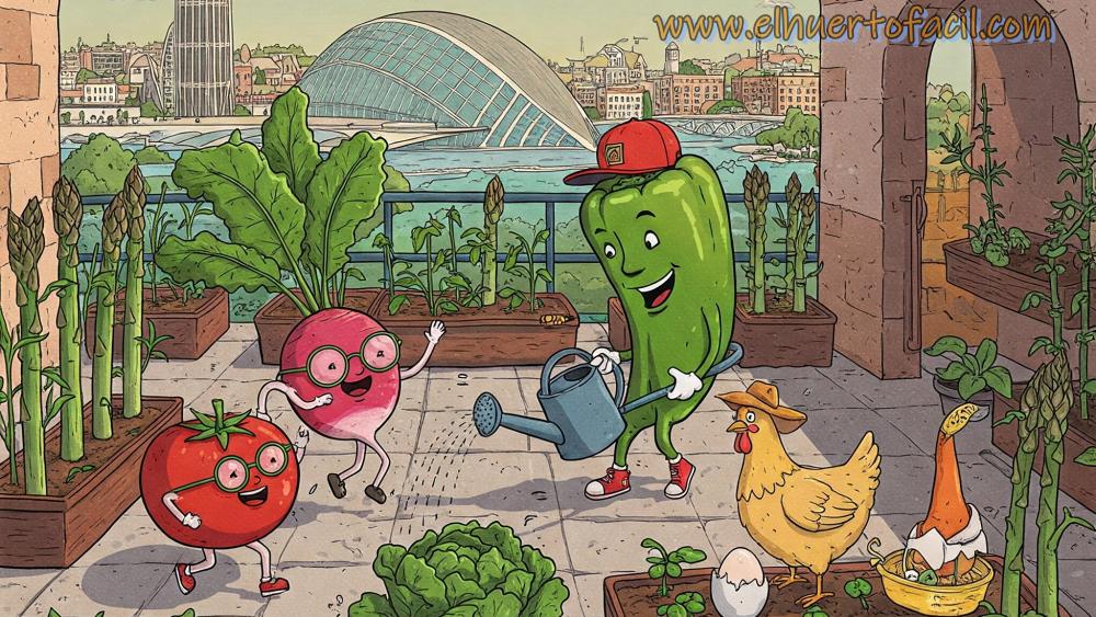 huertos urbanos en Valencia